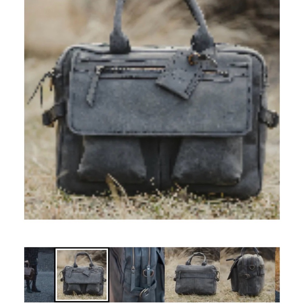 Kodiak Slate Gray Messenger Bag